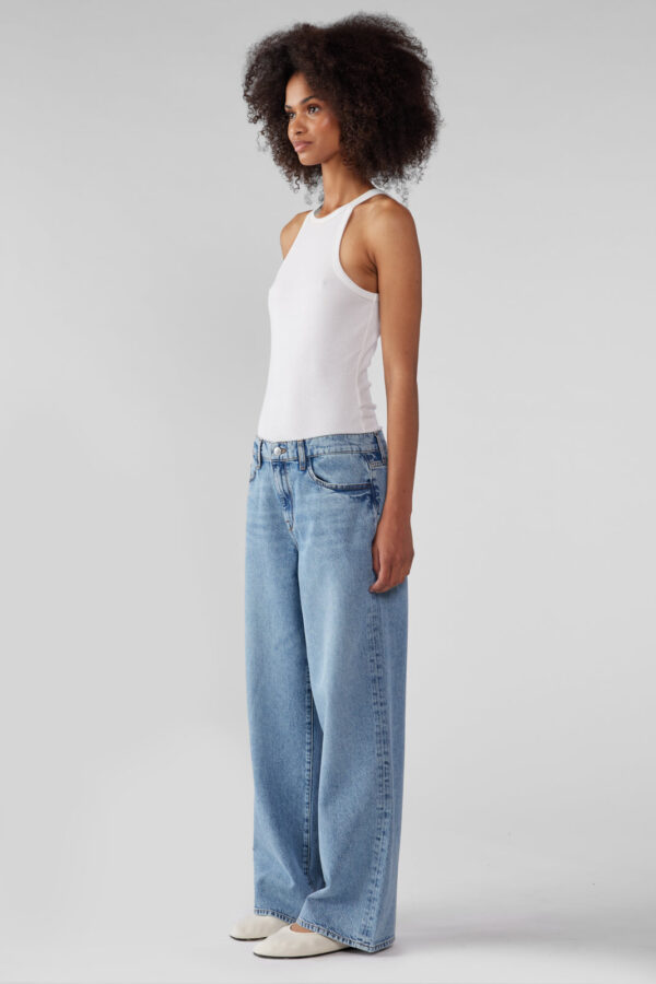 Sparrow Mid-Rise Baggy Jean - Prime Indigo - Image 3