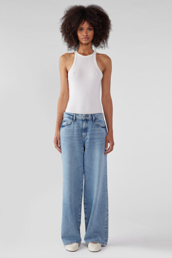 Sparrow Mid-Rise Baggy Jean - Prime Indigo - Image 4