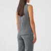 Monica Tailored Denim Vest - Tempesta Grey - Image 2