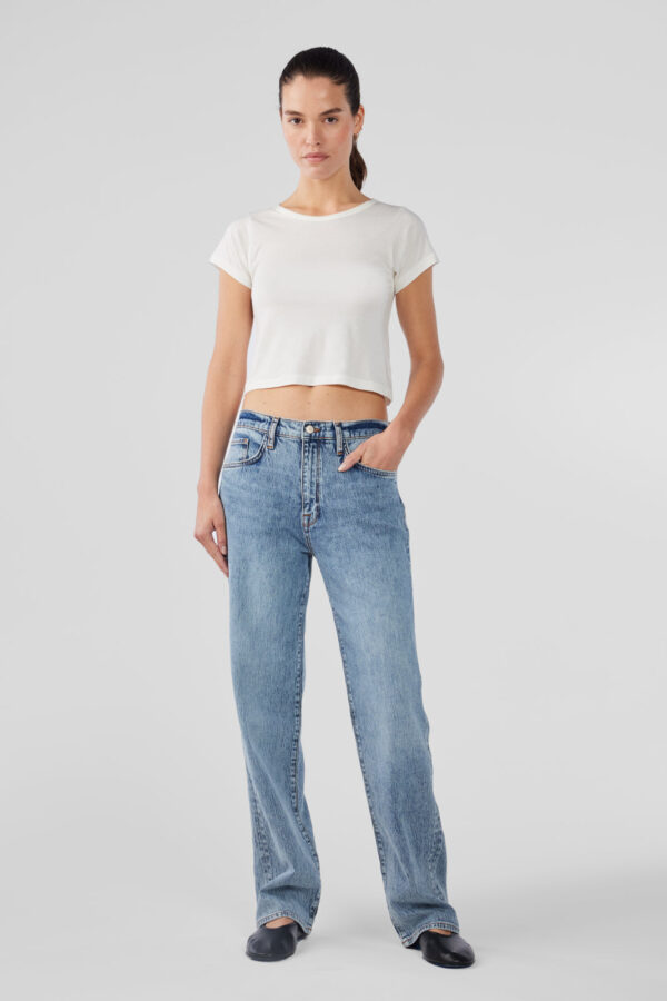 Keaton High Rise Baggy Jean - Prime Indigo - Image 4