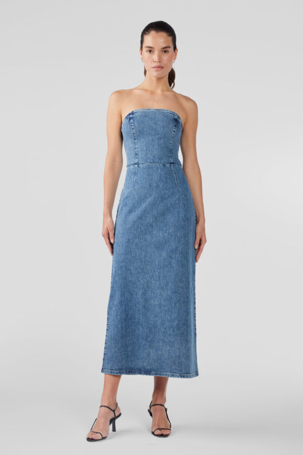 Frenchie Tube Dress - Prime Indigo - Image 6