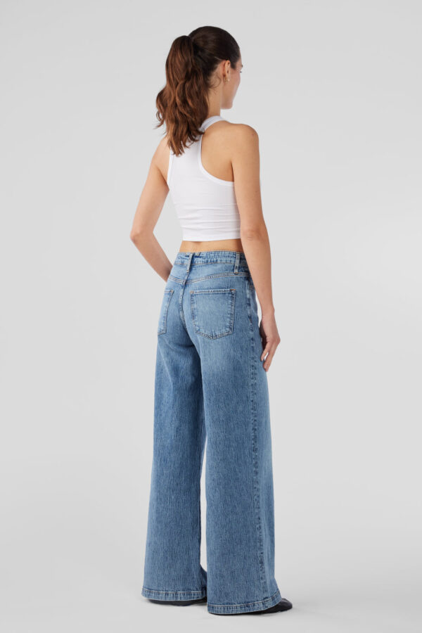 Fonda High Rise Wide Leg - Prime Indigo - Image 3