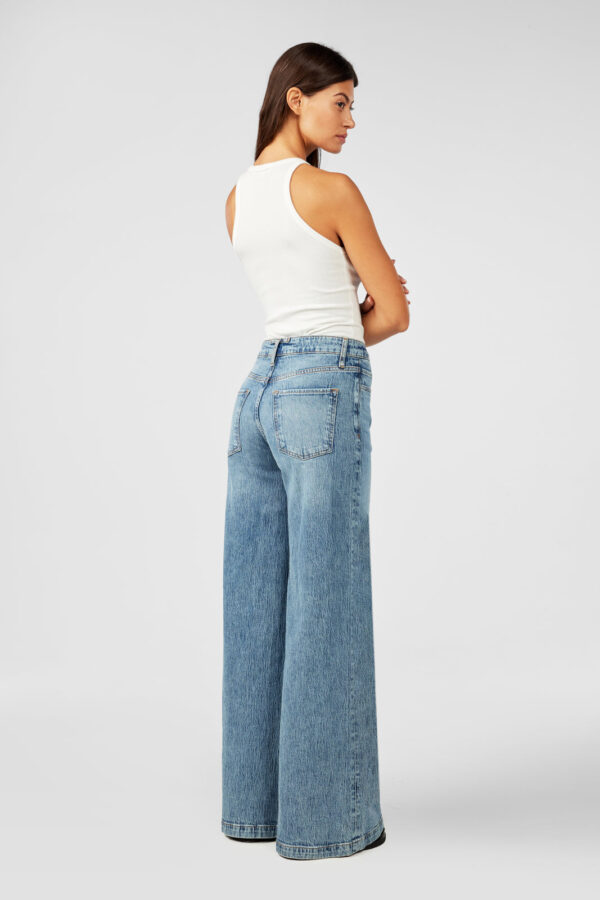 Fonda High Rise Wide Leg - Prime Indigo - Image 11